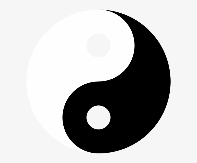No Color Yin Yang, transparent png #8494943