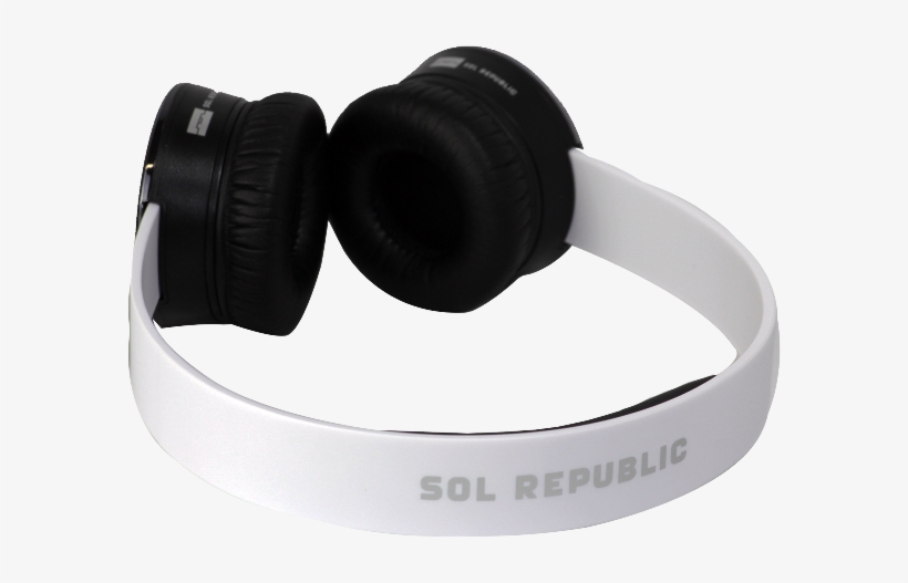 Audífonos Tracks V8 Sol Republic Micrófono Blanco - Headphones, transparent png #8495861