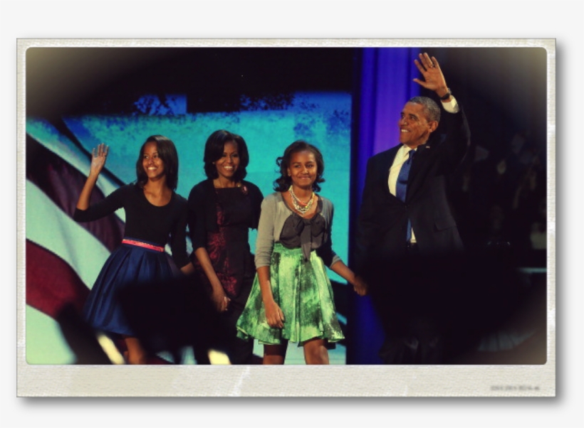 The Obamas' Winning Fashion Style - Barack Obama, transparent png #8496143