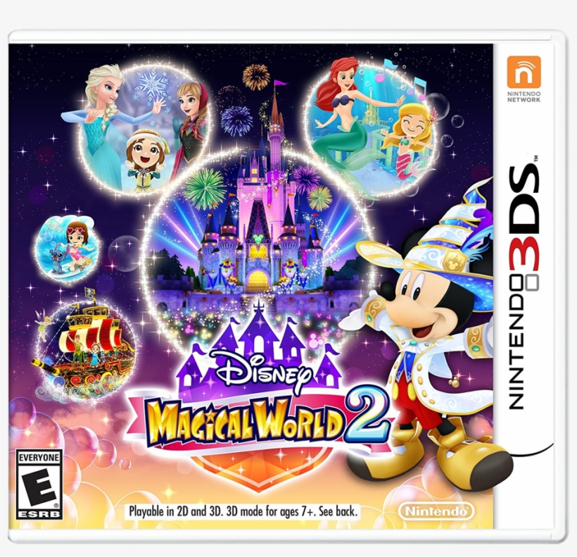 Previous - Jeu Ds Disney Magical World 2, transparent png #8496409