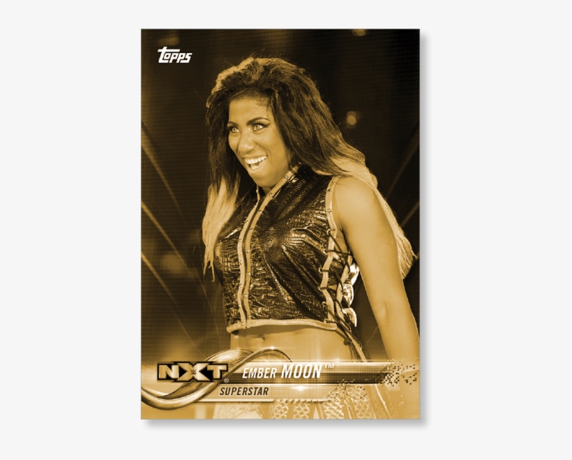 2018 Topps Wwe Ember Moon - Wwe Nxt, transparent png #8496446