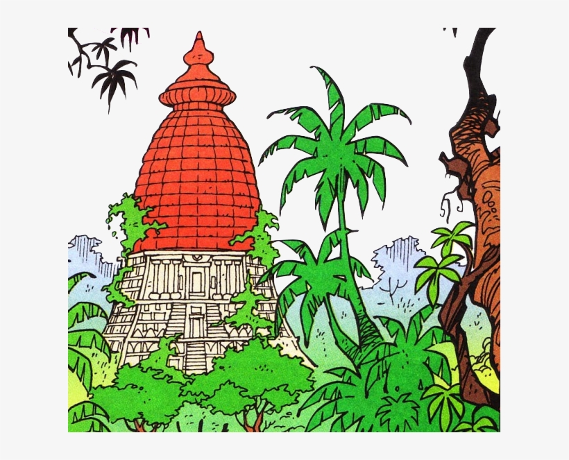 Temple Of The Otherworlders - Illustration, transparent png #8496647