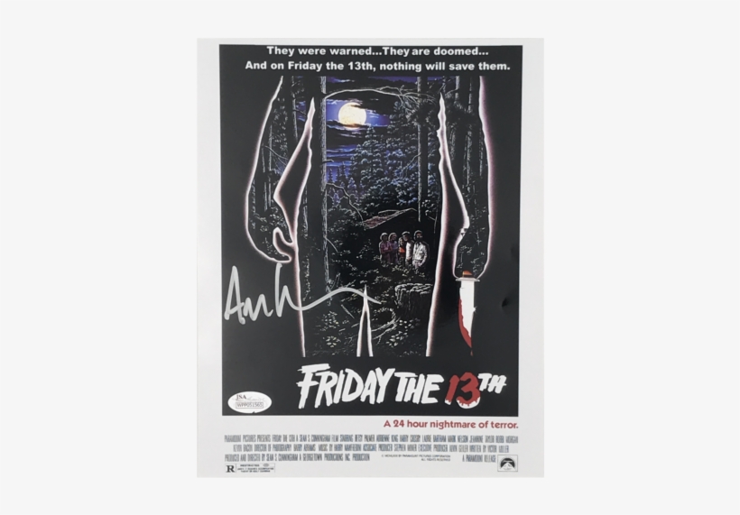 Ari Lehman Signed Friday The 13th Vertical Movie Poster - Friday The 13th 1980 Poster, transparent png #8496932