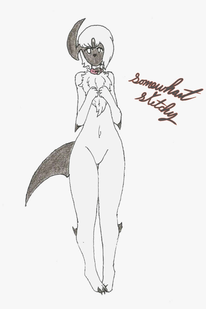 Absol - Sketch, transparent png #8497448