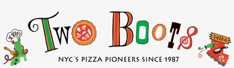 Food Generously Provided By - Two Boots Pizza Logo, transparent png #8498937