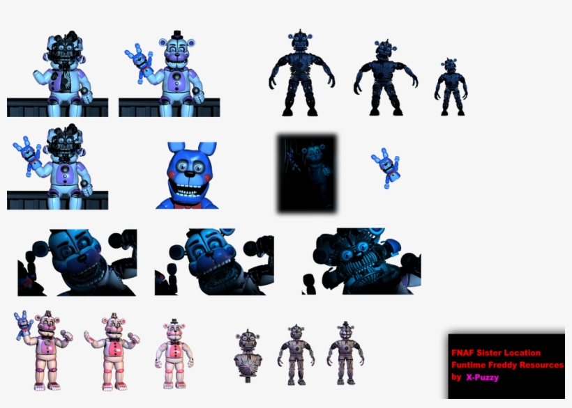 Fnaf Sister Location - Fnaf Sister Location Funtime, transparent png #8498938