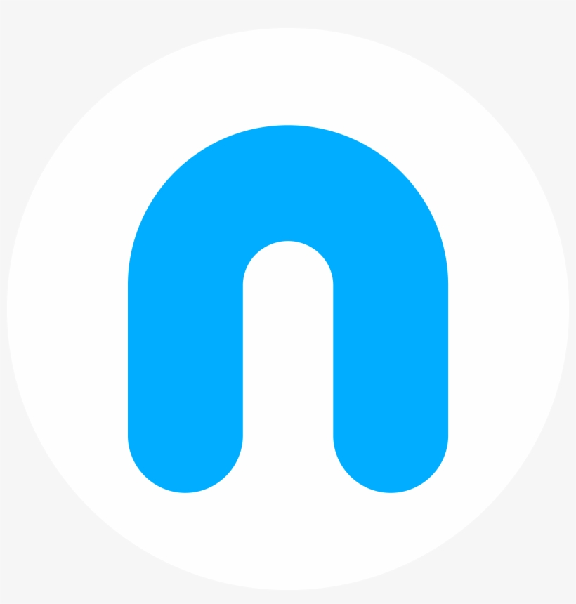 Nordic Entertainment Logo Icon Blue On White - Circle, transparent png #8499093