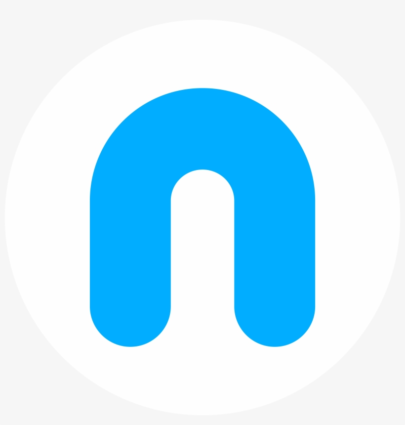 Nordic Entertainment Logo Icon Blue On White - Circle, transparent png #8499093