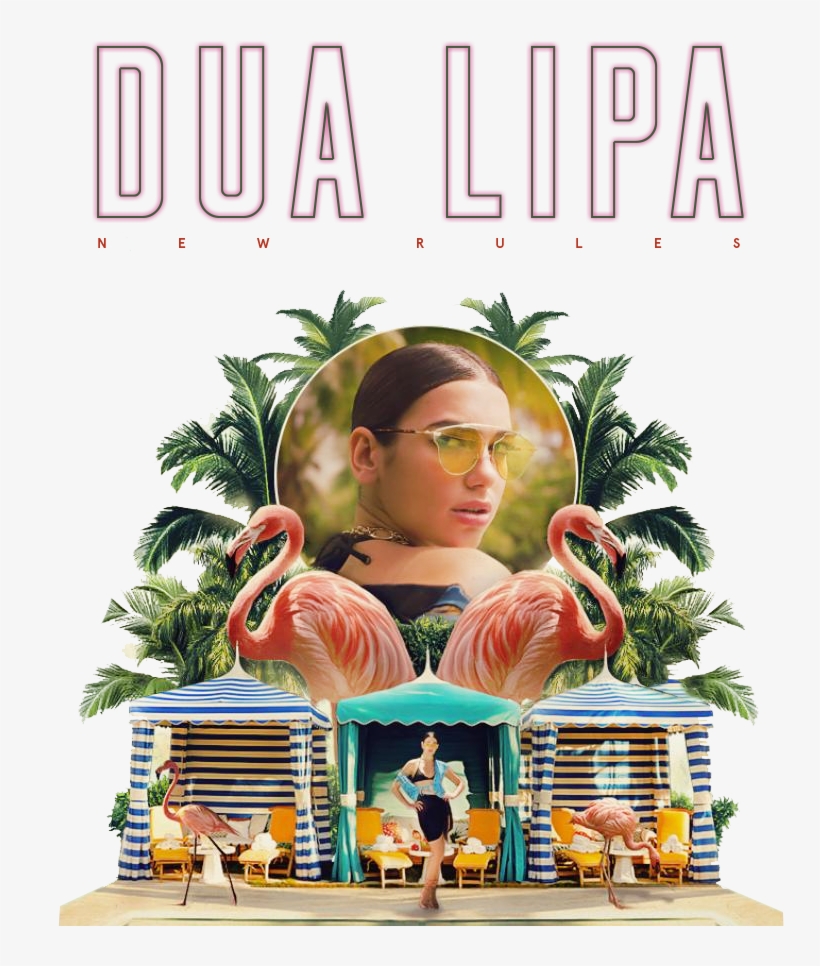 From St - Dua Lipa New Rules Poster, transparent png #8499391