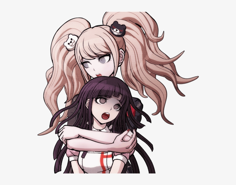 View Samegoogleiqdbsaucenao Junko And Mikan , - Mikan Tsumiki And Junko Enoshima, transparent png #8499481