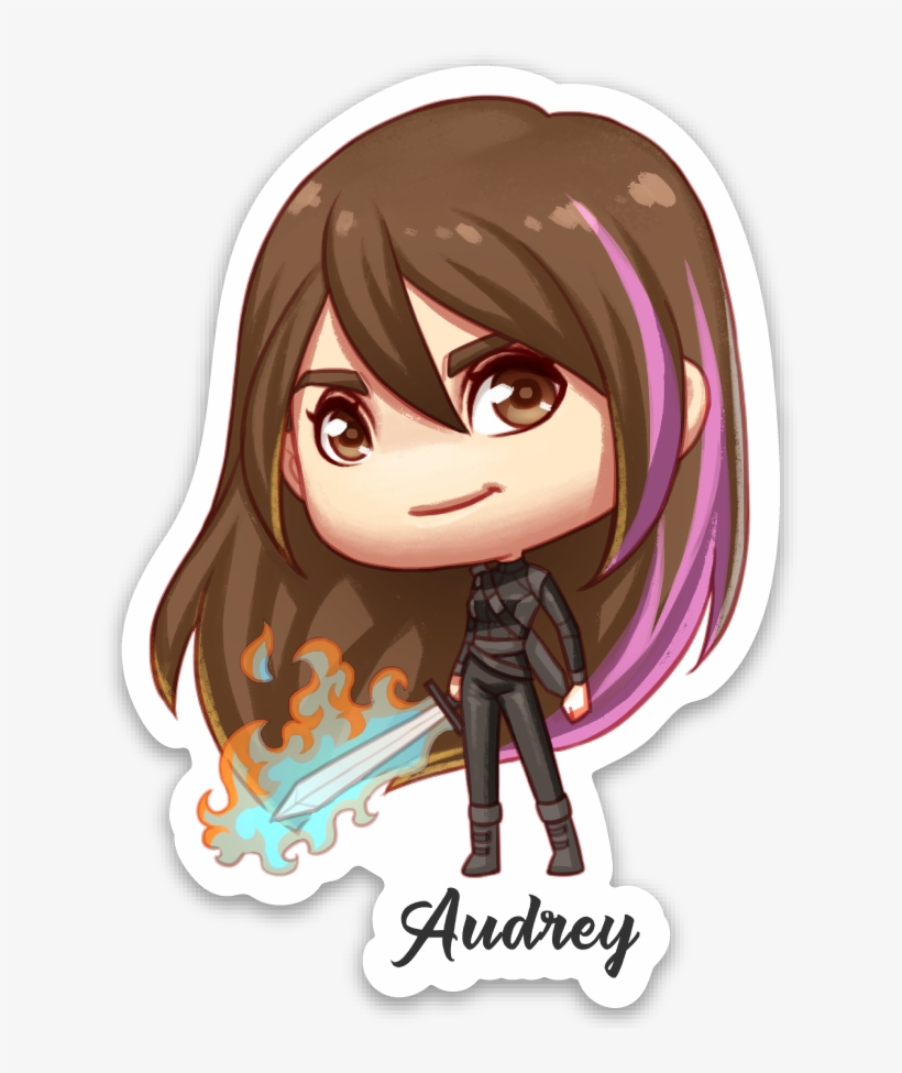 Audrey - Cartoon, transparent png #8499599