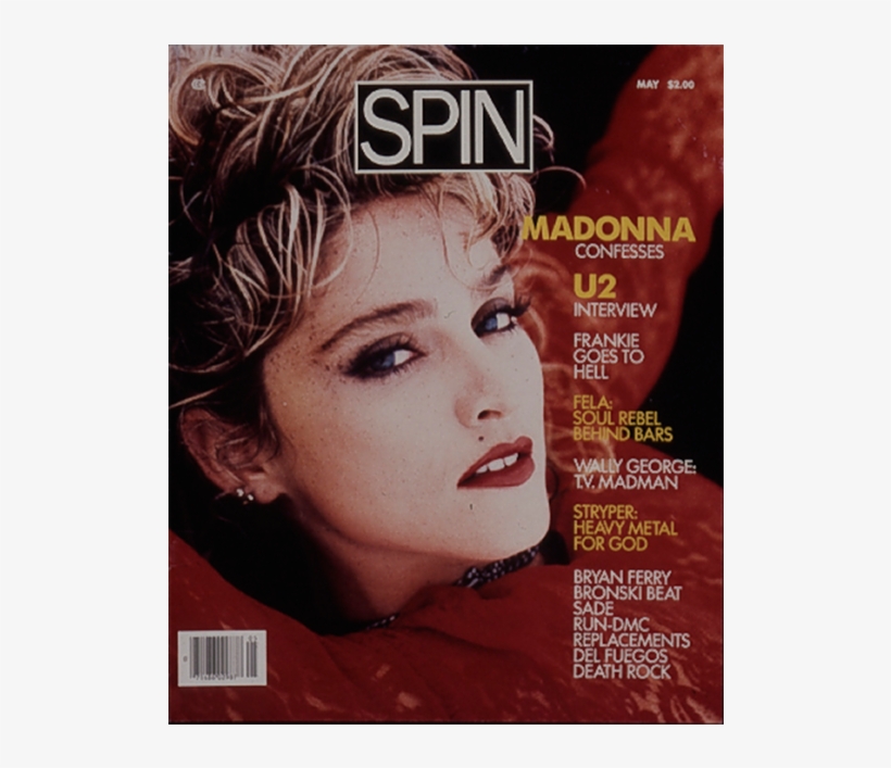 The 1985 'like A Virgin' Cover Story - Spin Magazine First Issue, transparent png #8499711