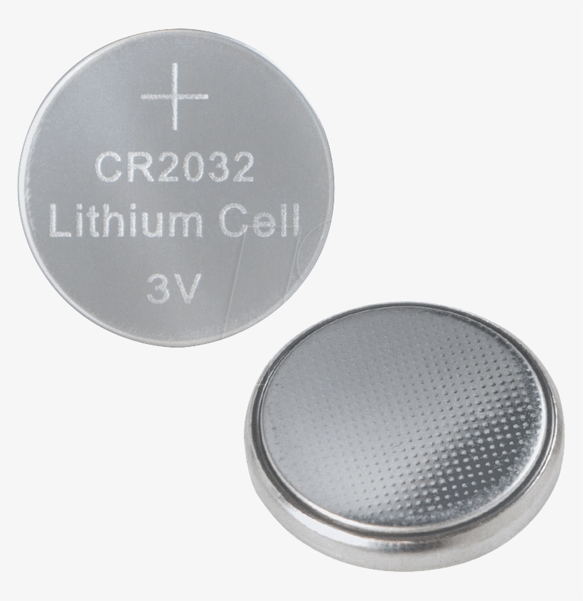 Lithium Button Cell, 3 V, - Electric Battery, transparent png #8499835