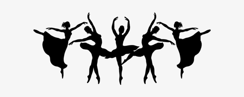 Bleed Area May Not Be Visible - Passionate Dance Ballerina Silhouettes, transparent png #850103