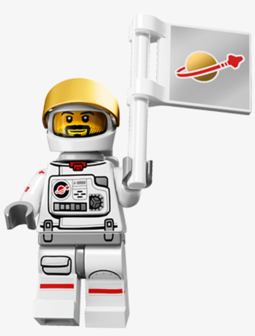 Minifigures Series Classic Spaceman - Lego Series 15 Astronaut, transparent png #850131