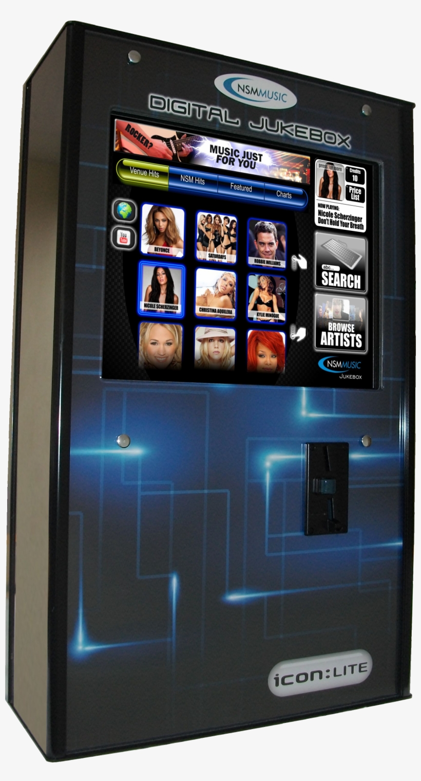 Nsm Jukeboxes Are For The Business Owner That Wants - Nsm Digital Jukebox, transparent png #850469