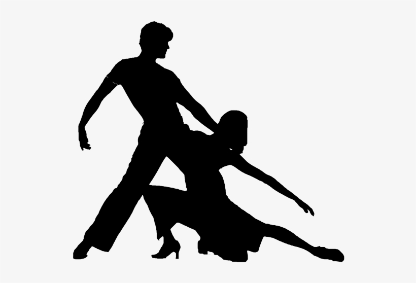 Salsa Dance Silhouette Png Image Freeuse Download - Western Dance With Name, transparent png #850627