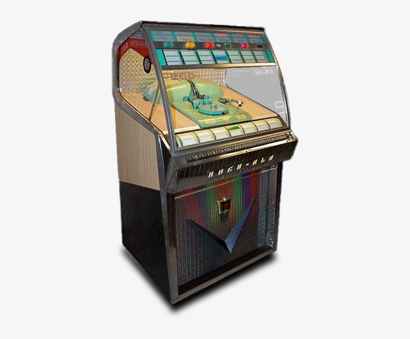 1958 Rock Ola Jukebox, transparent png #850693