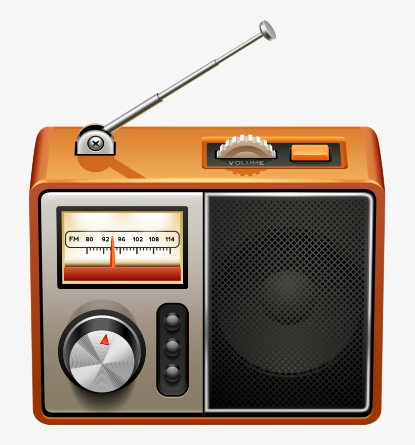 Png Pinterest Radios - Clip Art Old Radio, transparent png #850778