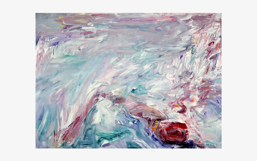 Swimmers - Oil Painting, transparent png #851357