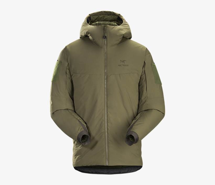 A Windproof Cold Weather Insulated Hooded Jacket - Arc Teryx Cold Wx Hoody Lt Ranger Green, transparent png #851798