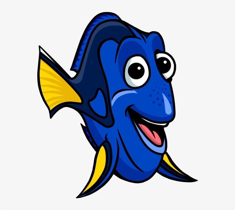 Fish Cartoon Nemo Picture Clipart Free Clip Art Images - Dory Clipart, transparent png #852520