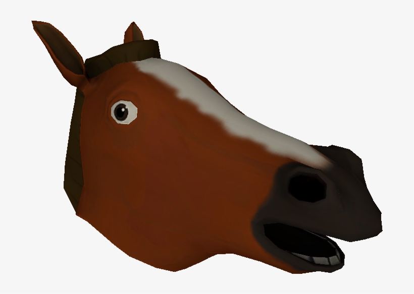 Horse Mask 10,000 Points - Livestock, transparent png #852572