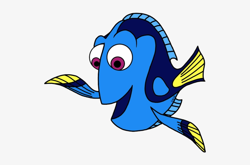 Finding Clip Art Disney Galore - Dory Fish Clipart, transparent png #852598