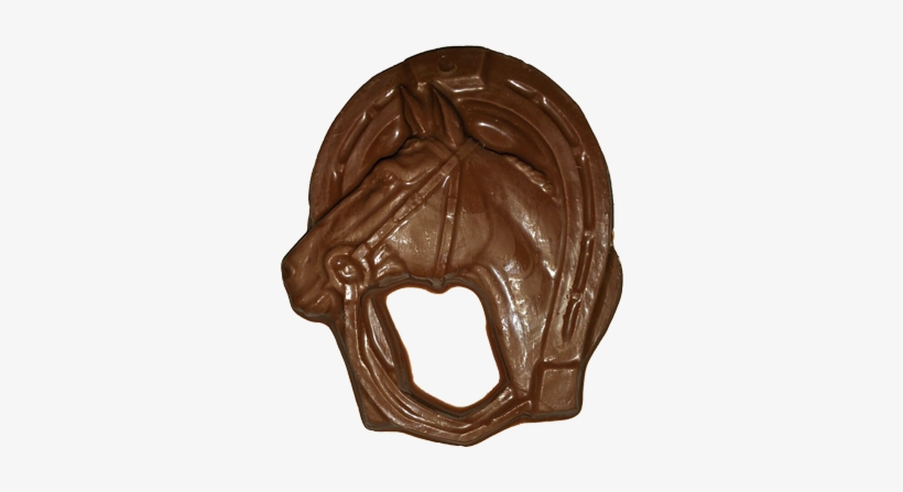 Chocolate Horse With Horseshoe - Chocolate, transparent png #852778
