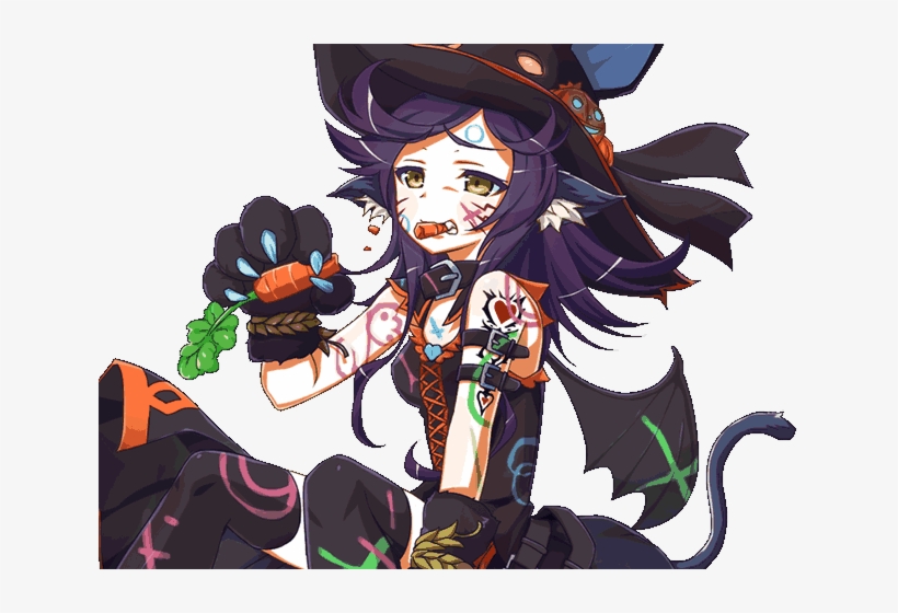 Halloween Tower Hw3 Dialogue Render - Halloween Anime Render, transparent png #852856