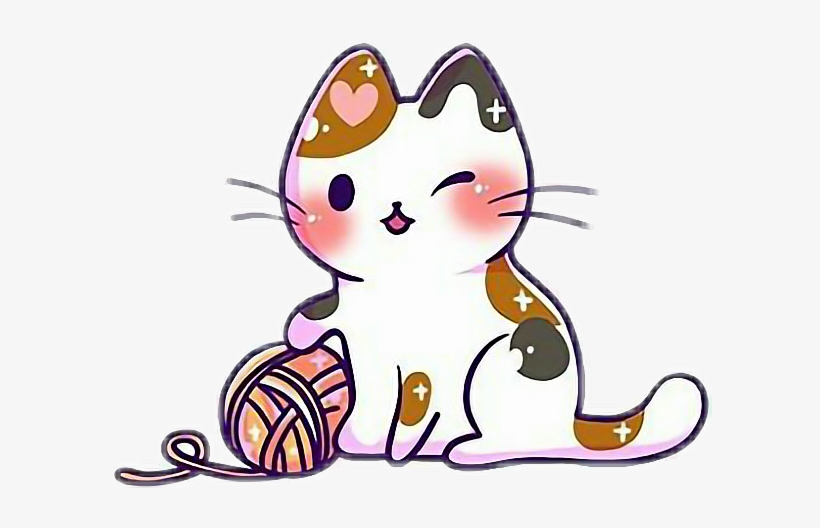 Cute Kitten Kittens Cats Catlove Catl - Kawaii Cute Cats And Kittens, transparent png #852968