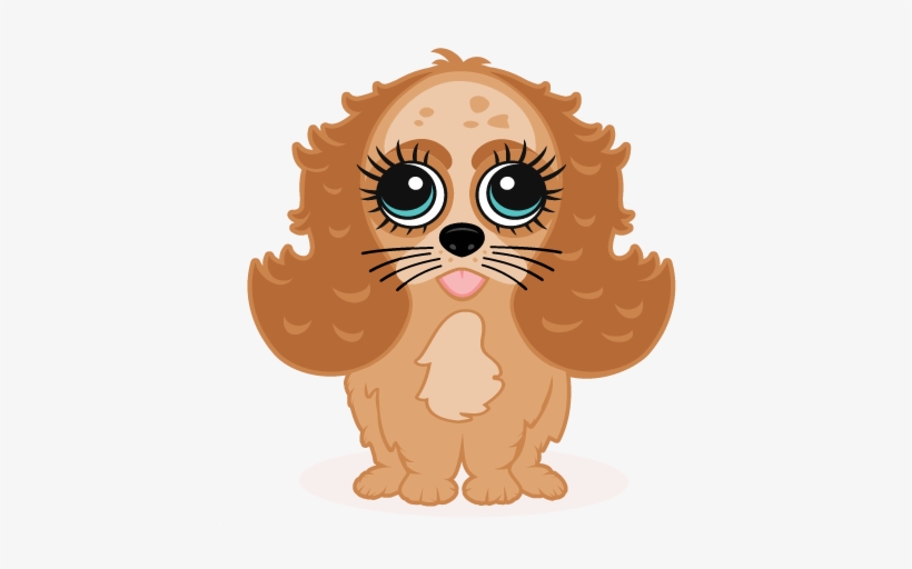 Cute Puppy Svg Scrapbook Cut File Cute Clipart Files - Illustration, transparent png #853001