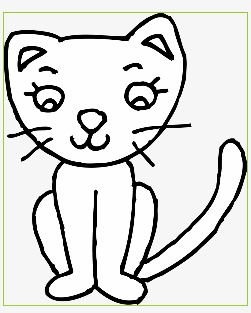 confused cat clipart drawing