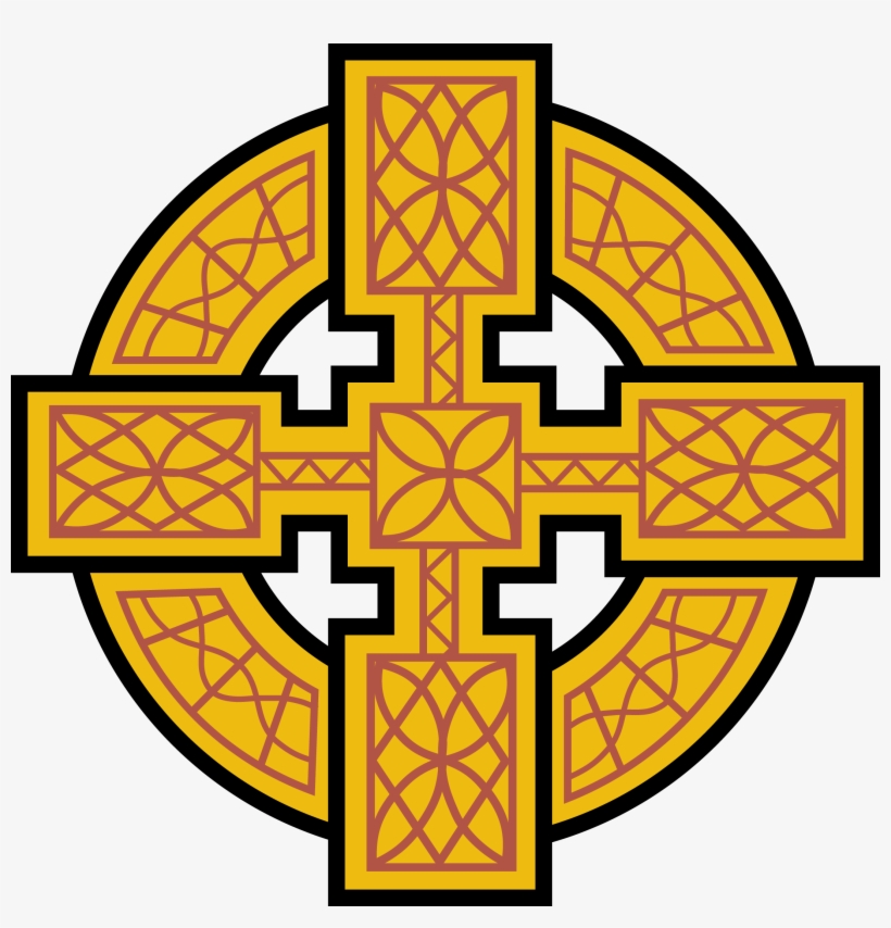 Gold Cross Large - Cross, transparent png #853233