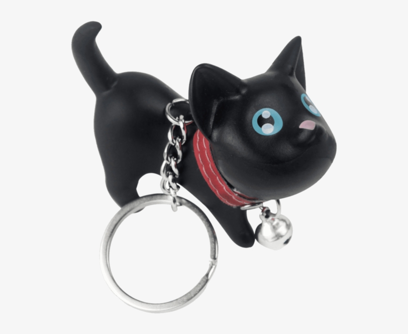 Niceeshop Cute Cat Key Chain - Keychain, transparent png #853313