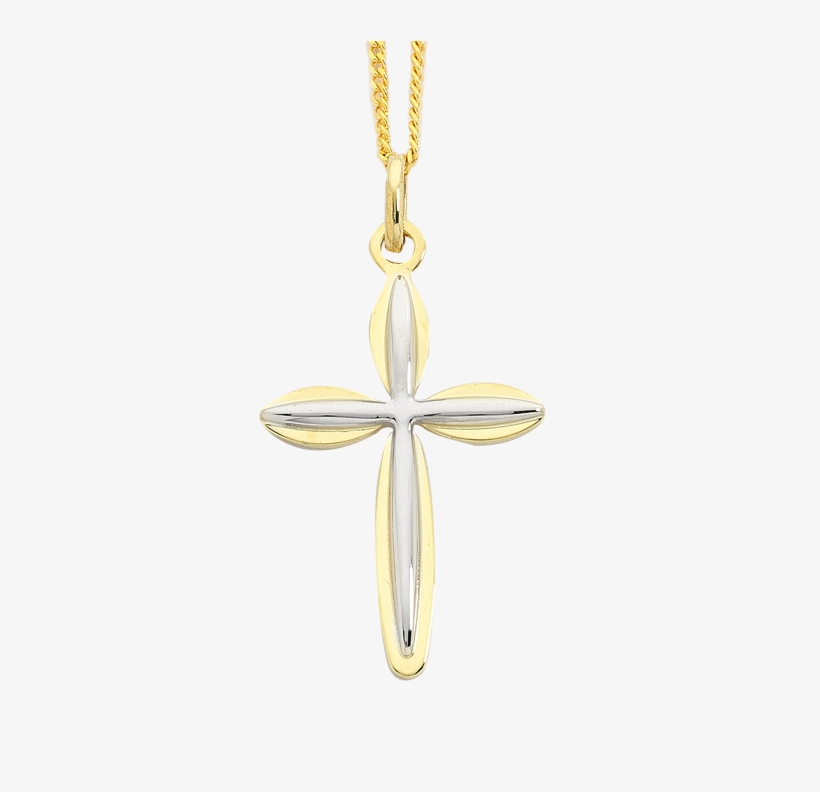 Jewelry Gold Cross Pendant, transparent png #853377