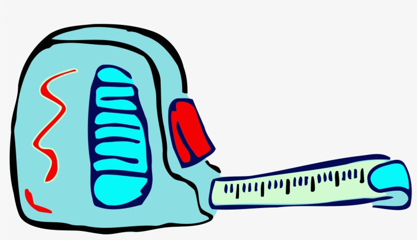 This Free Icons Png Design Of Roughly Drawn Tape Measure, transparent png #853407