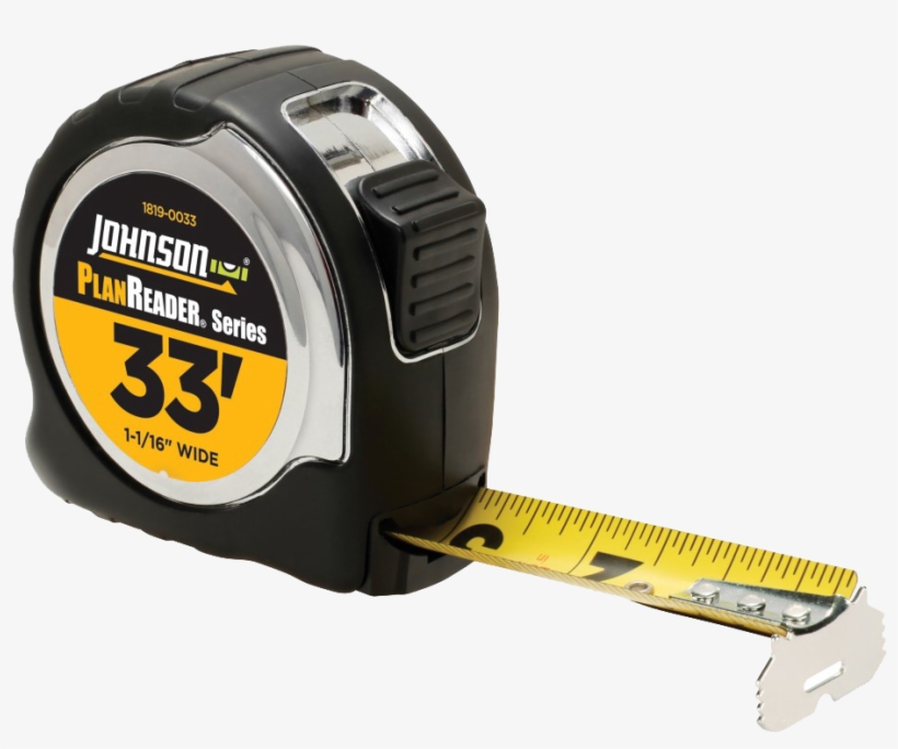 1819-0033 - Johnson Tape Measure, transparent png #853492