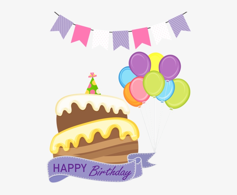 Happy Birthday Cake Png Clip Art Image - Birthday, transparent png #853598