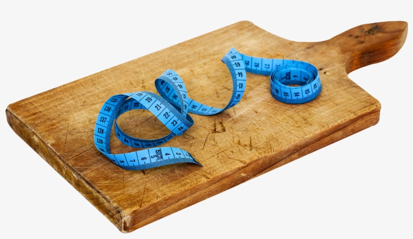 Cutting Board And Tape Measure Png Image - Great 3 Diet - Book, transparent png #853600