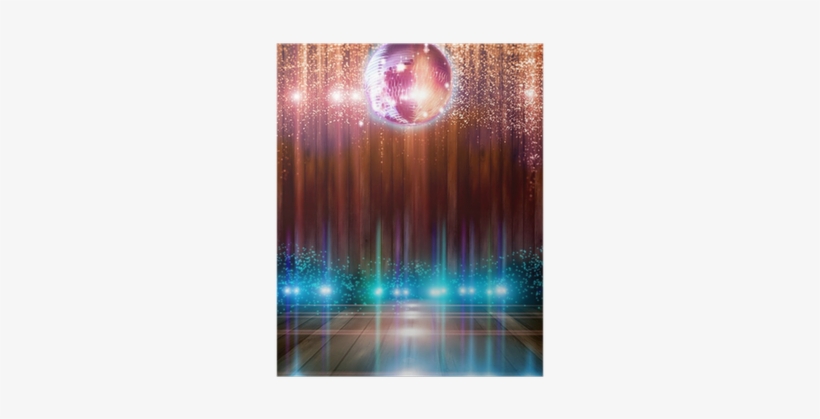 Abstract Disco Ball Background With Flashing Lights - Sunoa, transparent png #853784