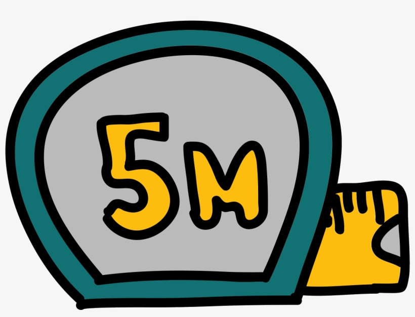 Tape Measure Icon - Vector Measure, transparent png #853852