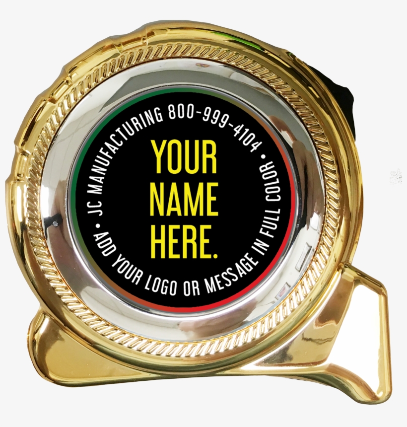 Home > Tape Measures > Special Occasion Gold Cased - Circle, transparent png #854068
