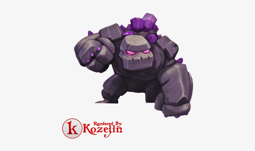 Golem - Http - //i - Imgur - Com/7cxglvi - Golem Do Clash Of Clans, transparent png #854253