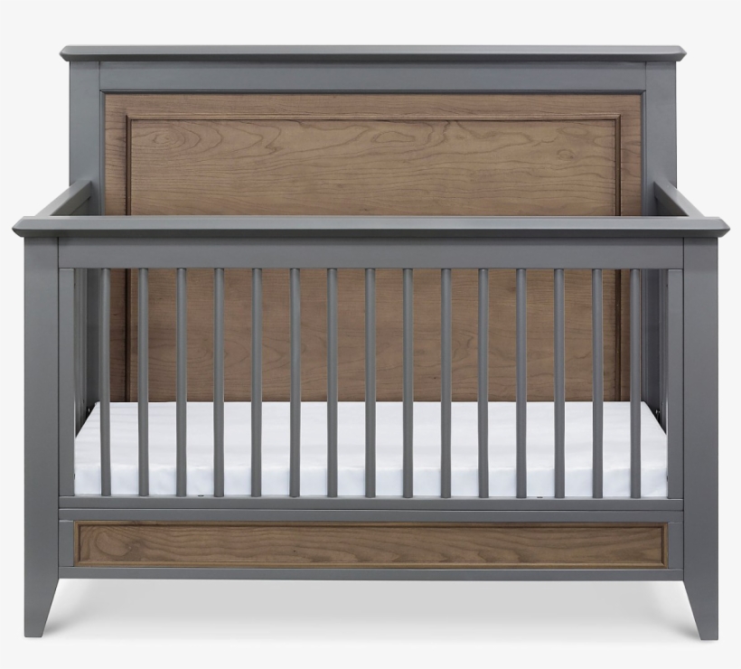 Crib Transparent Png - Franklin & Ben Beckett Convertible Crib Stone, transparent png #854281