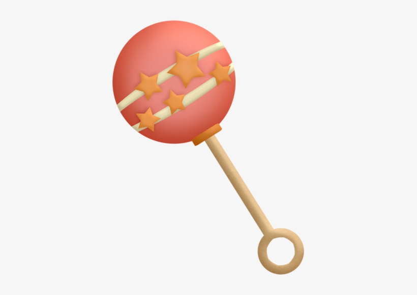 Clipart Baby, Girls Clips, Baby Clip Art, Baby Shawer, - Baby Rattle Png, transparent png #854303