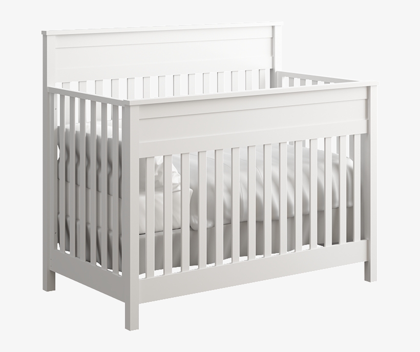 Offspring Terrace Crib - Hampton Crib White, transparent png #854333