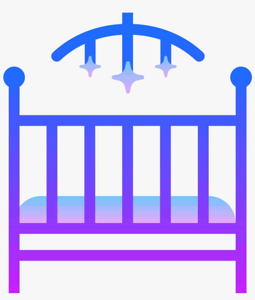 Crib Icon - Icon, transparent png #854454