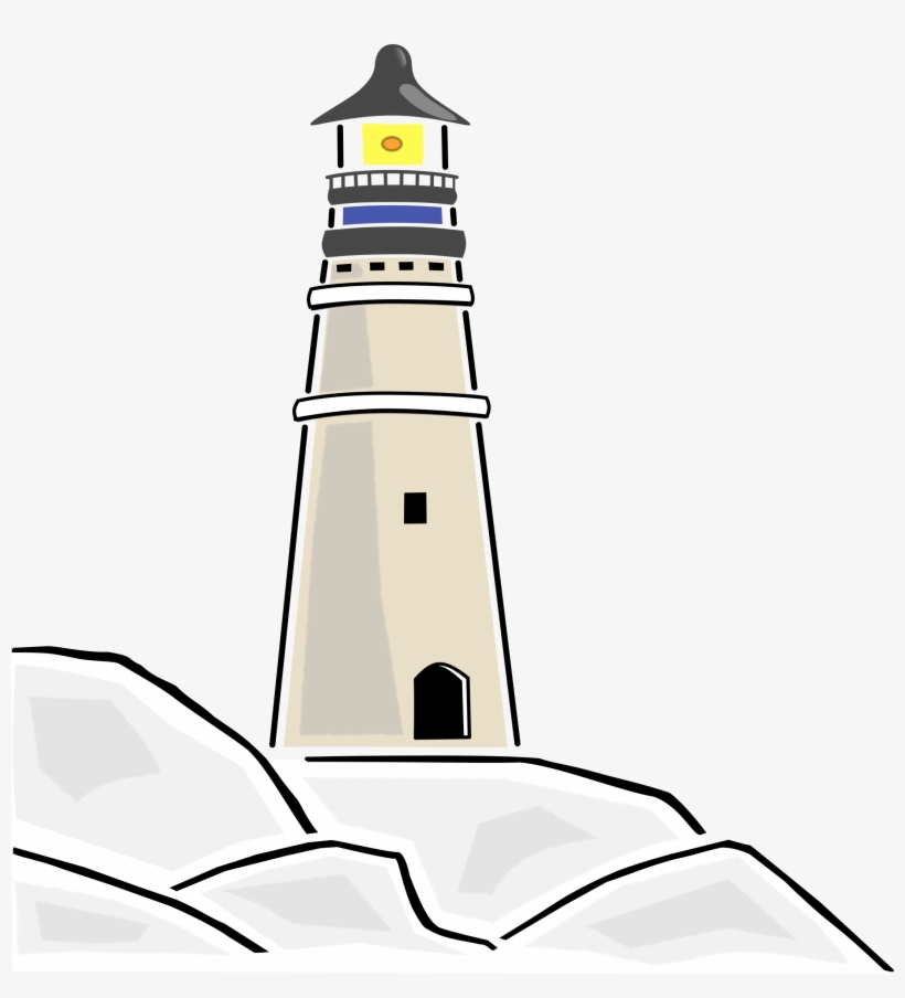 Lighthouse Clip Art Vector Lighthouse Graphics Image - Lighthouse Clipart Transparent Background, transparent png #854516