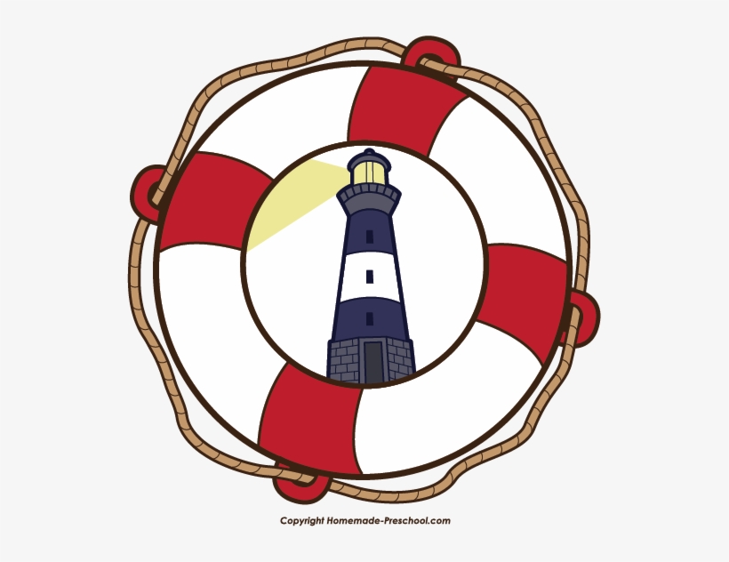 Free Lighthouse Clipart Nautical Craft, Nautical Theme, - Lighthouse Clipart, transparent png #854605